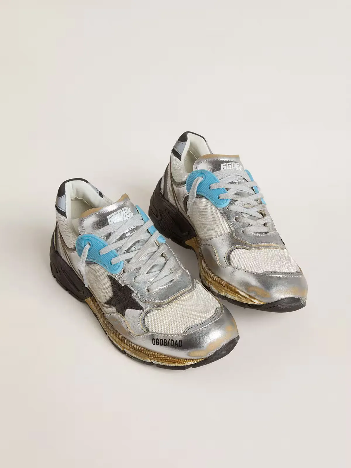 Golden Goose Dad-star “Black Silver” — photo 3 of 4