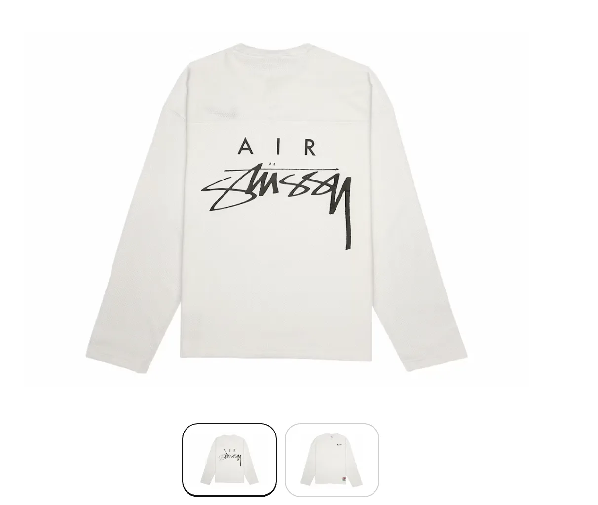 Stussy x Nike Dri-fit Mesh Jersey “White” — photo 1 of 12