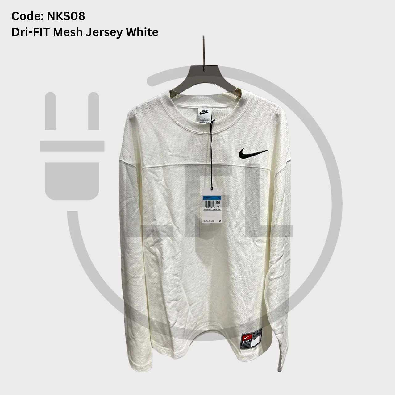 Stussy x Nike Dri-fit Mesh Jersey “White” — photo 2 of 12