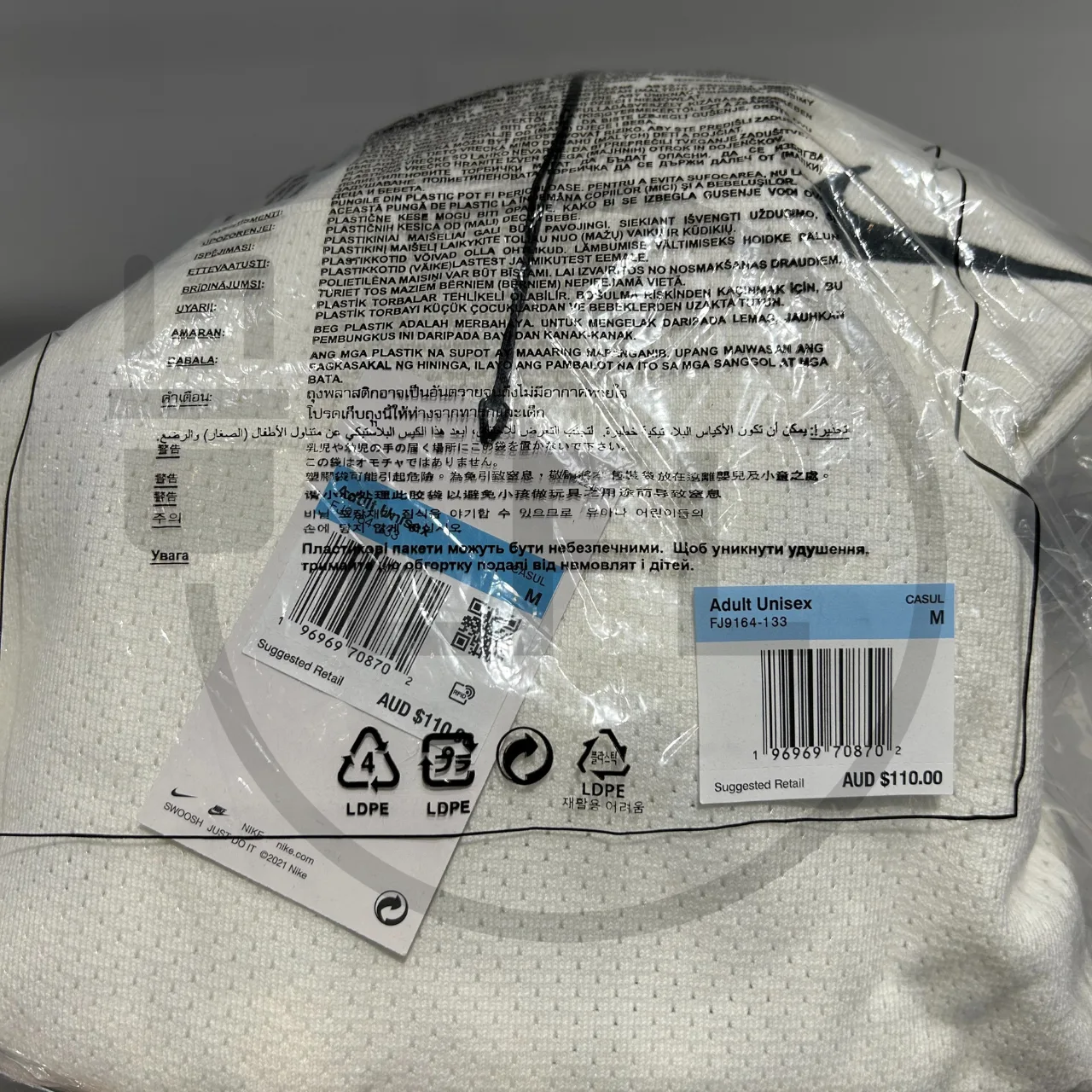 Stussy x Nike Dri-fit Mesh Jersey “White” — photo 3 of 12