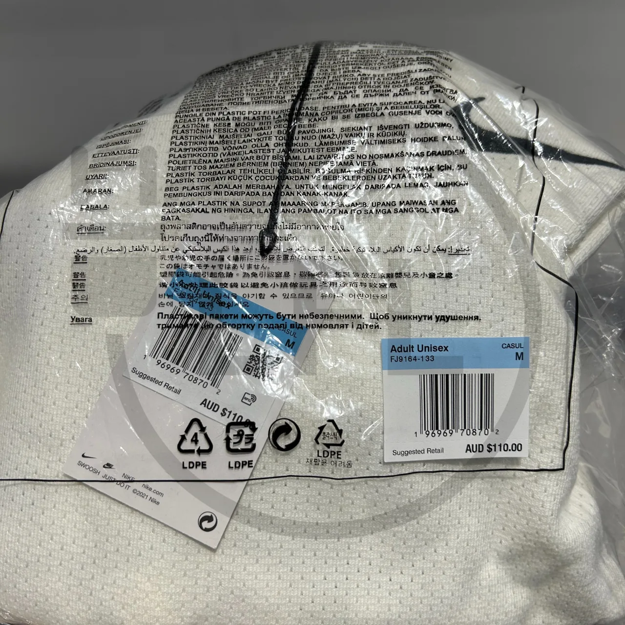 Stussy x Nike Dri-fit Mesh Jersey “White” — photo 5 of 12
