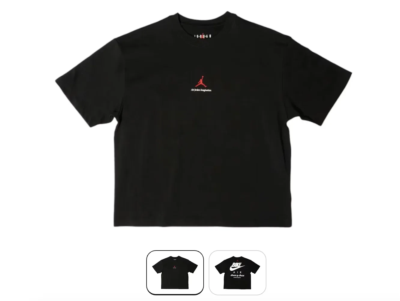 Nike Jordan x Nigel Sylvester Brick Tee “Black” — photo 1 of 9
