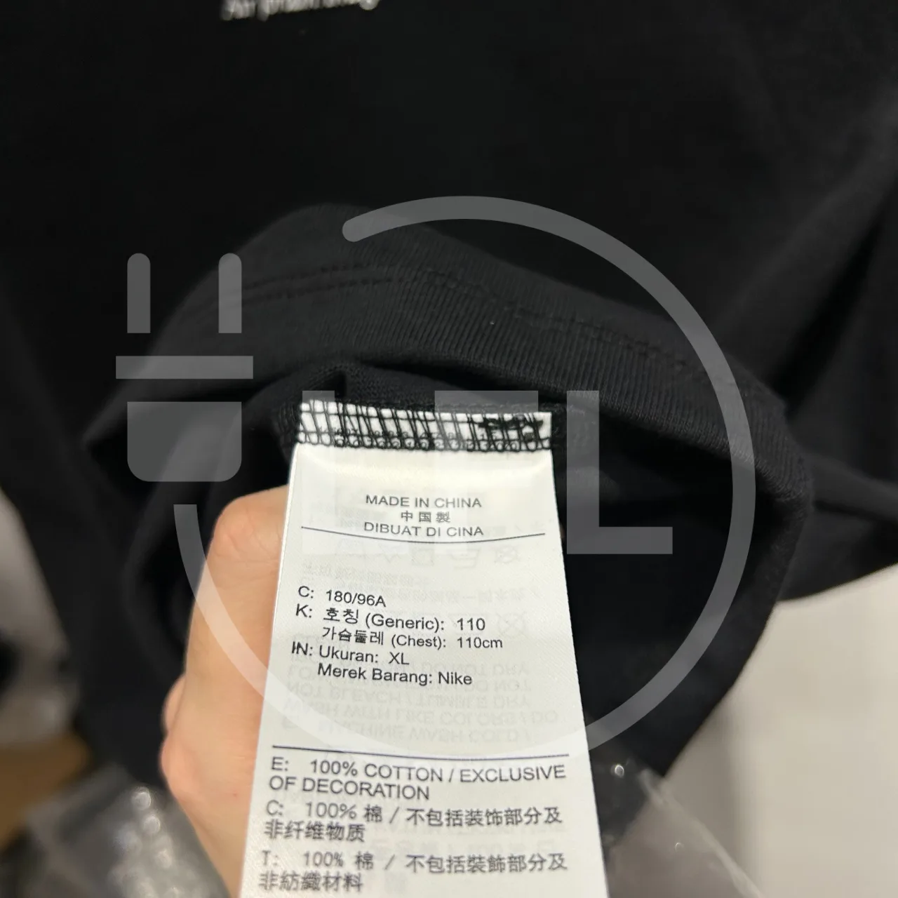Nike Jordan x Nigel Sylvester Brick Tee “Black” — photo 7 of 9