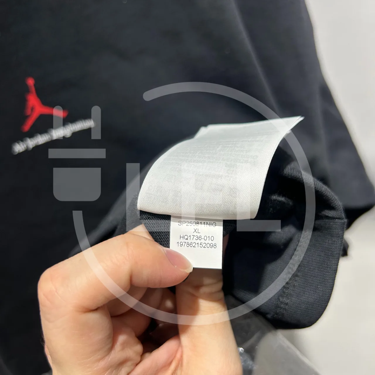 Nike Jordan x Nigel Sylvester Brick Tee “Black” — photo 9 of 9