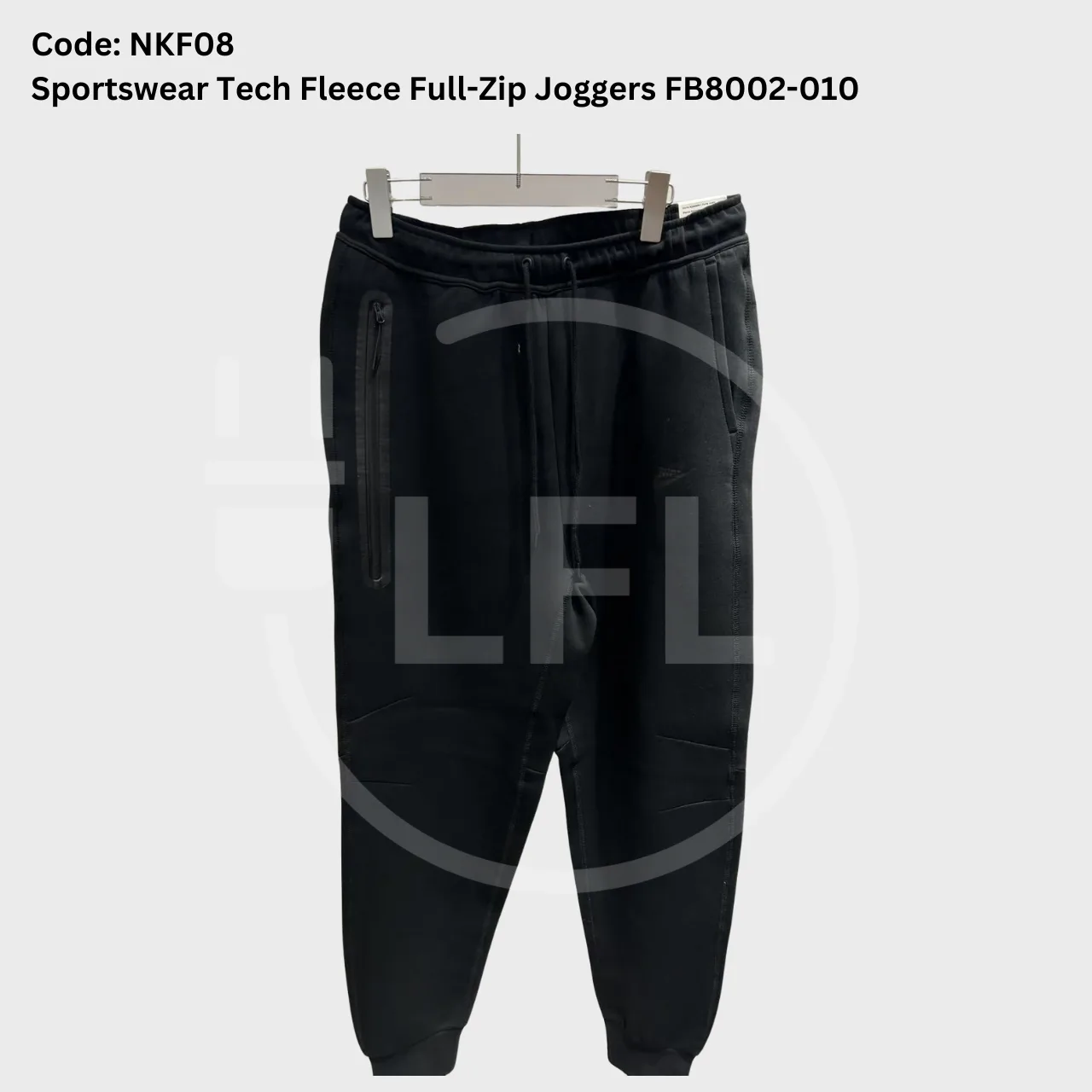 Nike Tech Fleece Full-zip Hoodie & Joggers Set “Black” — photo 2 of 15