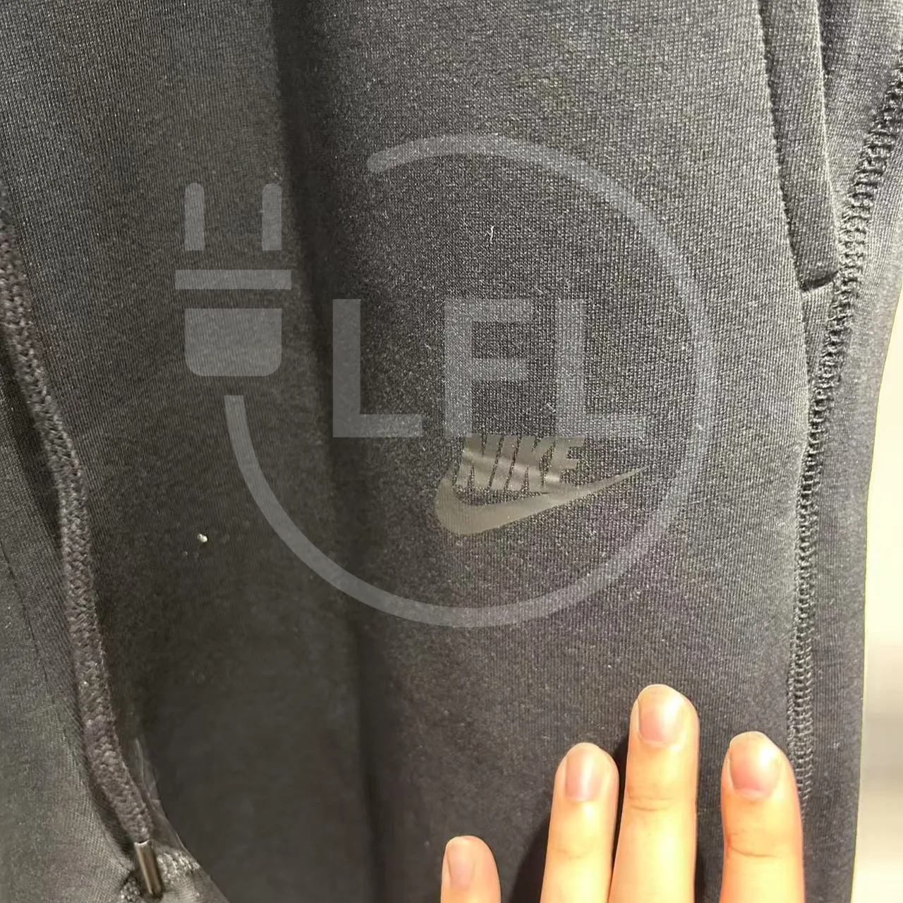 Nike Tech Fleece Full-zip Hoodie & Joggers Set “Black” — photo 4 of 15