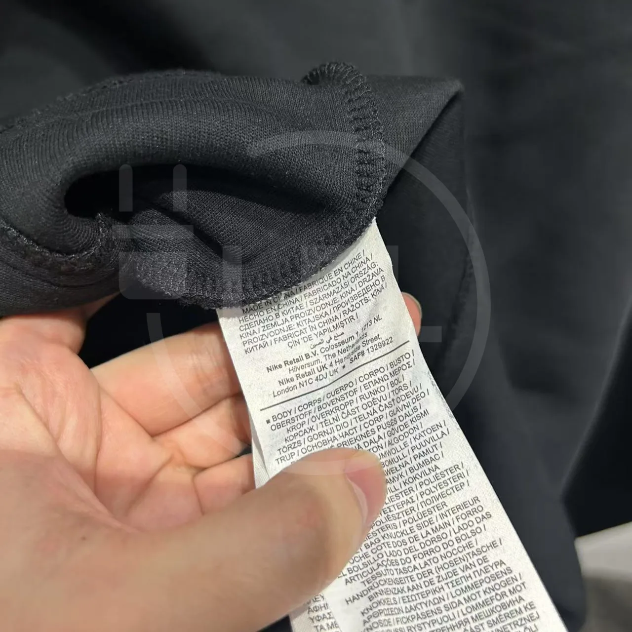 Nike Tech Fleece Full-zip Hoodie & Joggers Set “Black” — photo 11 of 15