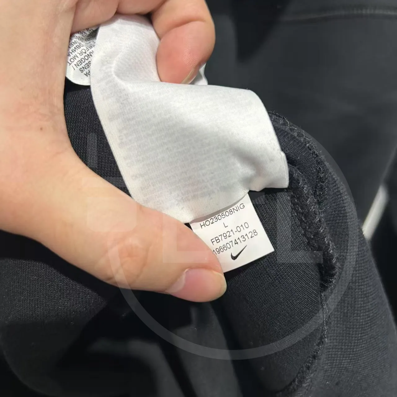 Nike Tech Fleece Full-zip Hoodie & Joggers Set “Black” — photo 14 of 15