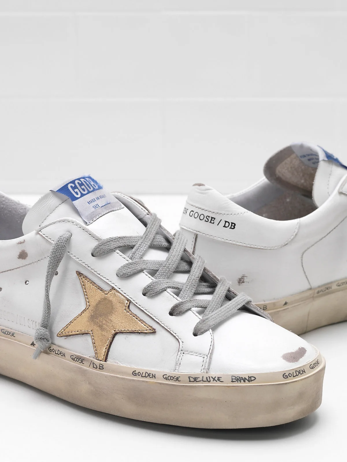 Golden Goose HI Star Sneakers G33ws945.a7 Upper — photo 5 of 8