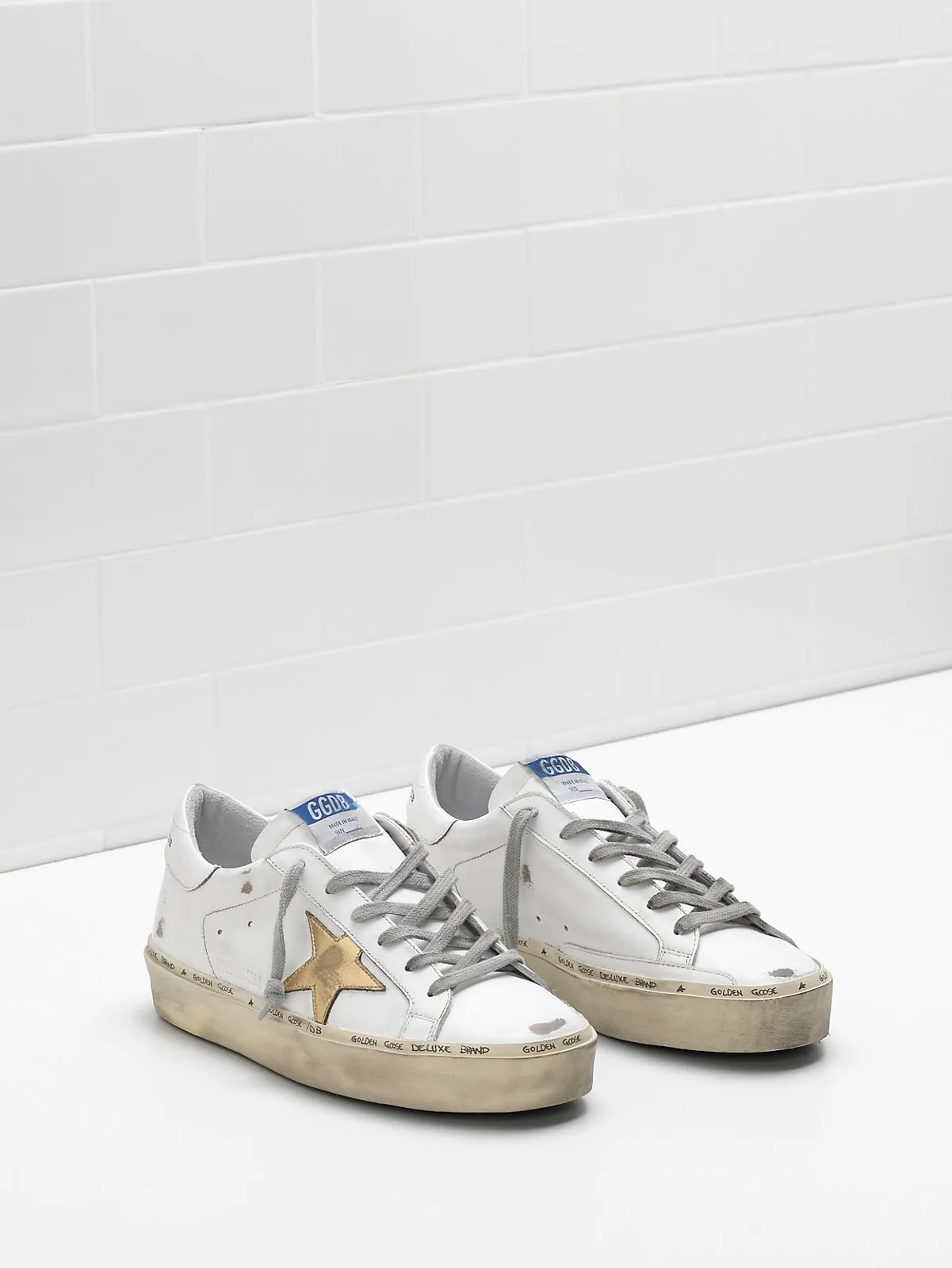Golden Goose HI Star Sneakers G33ws945.a7 Upper — photo 7 of 8