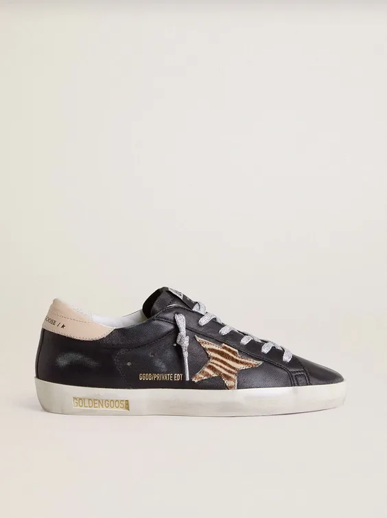 Golden Goose Super-star “Black Beige” — photo 1 of 4