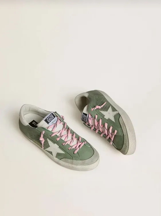 Golden Goose Super-star LTD “White Green” — photo 2 of 4