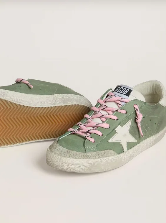Golden Goose Super-star LTD “White Green” — photo 3 of 4