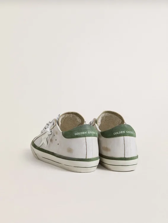 Golden Goose Super-star LTD “White Green” — photo 1 of 4