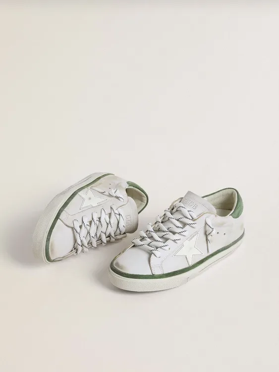 Golden Goose Super-star LTD “White Green” — photo 2 of 4