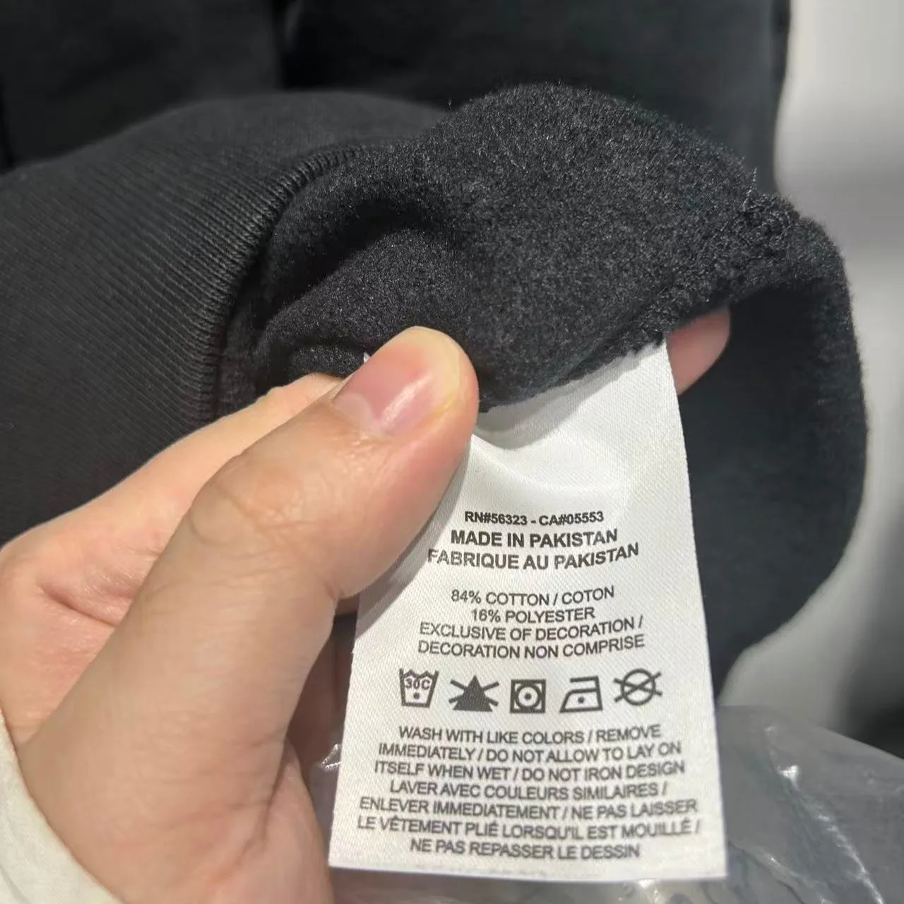 Nike x Stussy Washed Black Hoodie “Washed Black” — photo 5 of 7