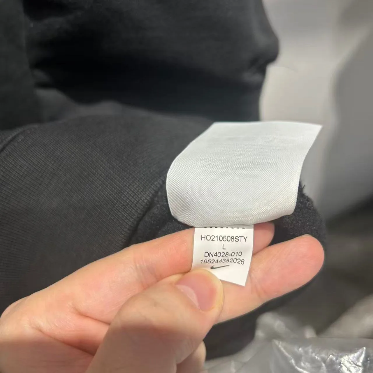Nike x Stussy Washed Black Hoodie “Washed Black” — photo 6 of 7