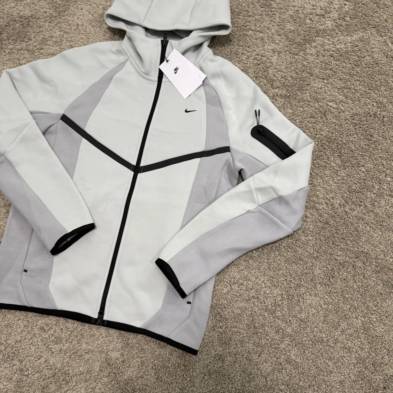 Nike Tech Fleece Suit “Light Bone Grey” — photo 5 of 16