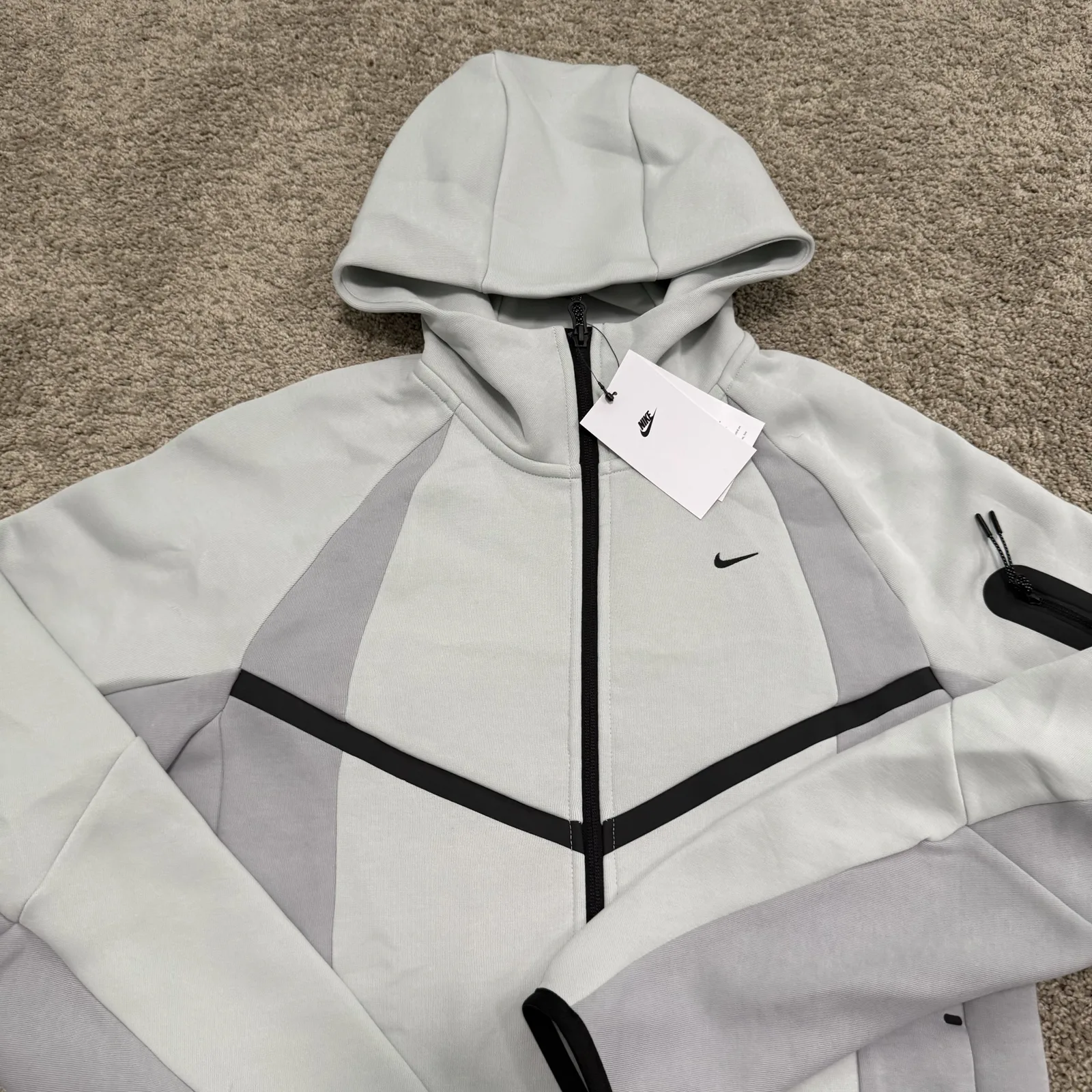 Nike Tech Fleece Suit “Light Bone Grey” — photo 8 of 16