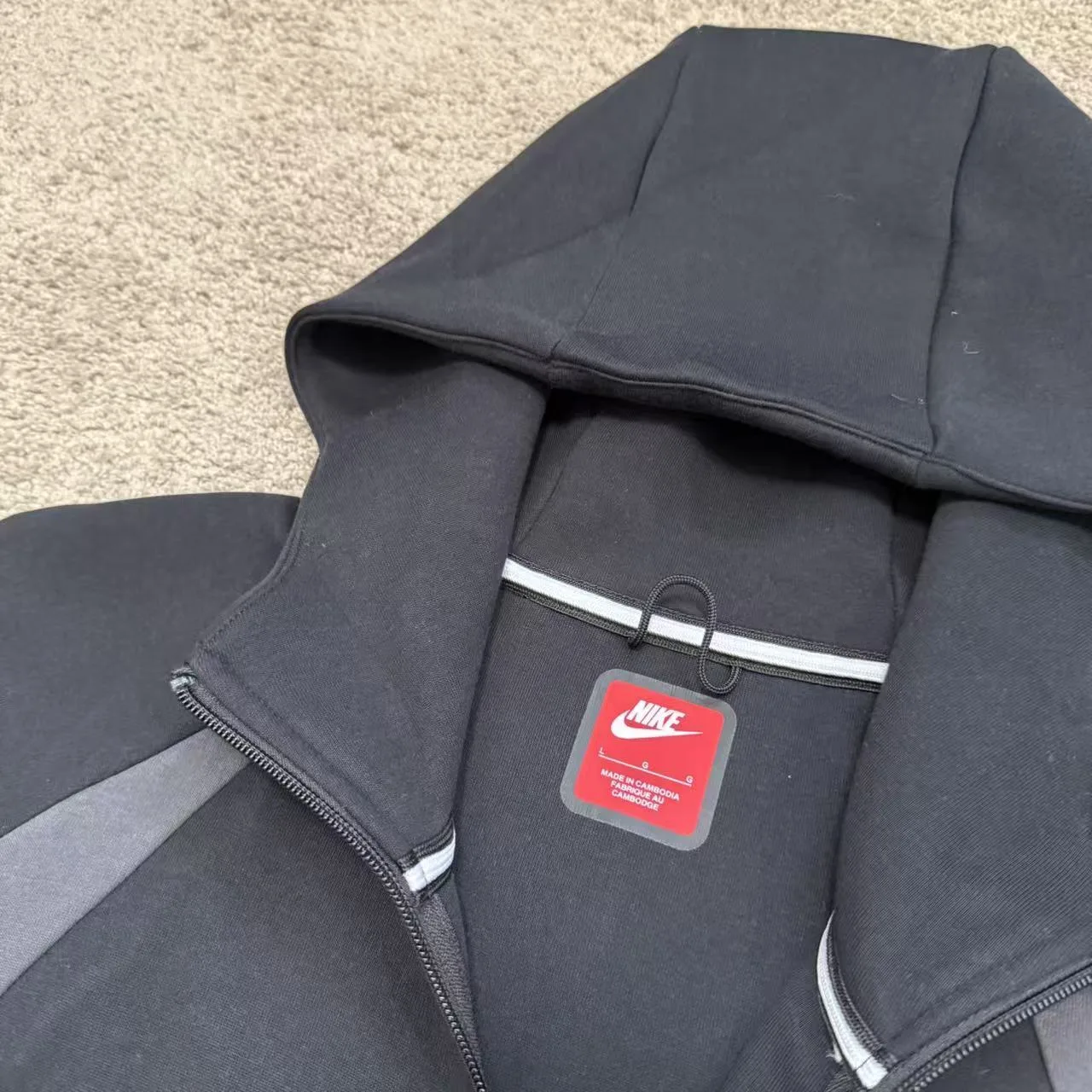 Nike Tech Fleece Suit “Black Grey” — photo 2 of 20