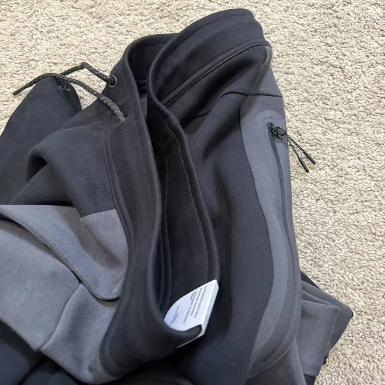Nike Tech Fleece Suit “Black Grey” — photo 7 of 20