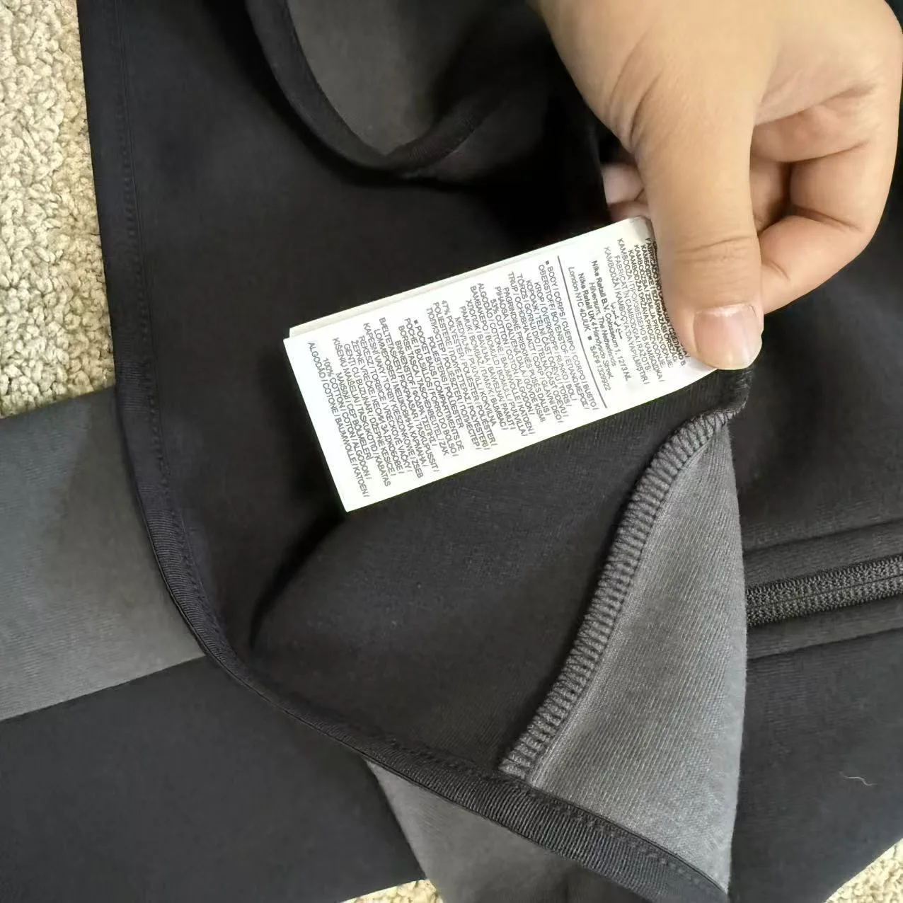 Nike Tech Fleece Suit “Black Grey” — photo 9 of 20