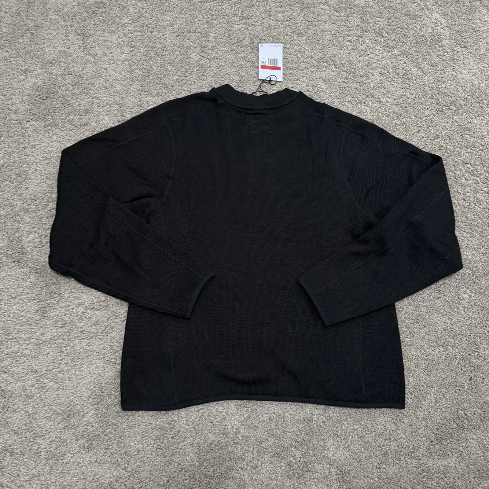 Stussy x Nike Thermal Long Sleeve “Black” — photo 1 of 13