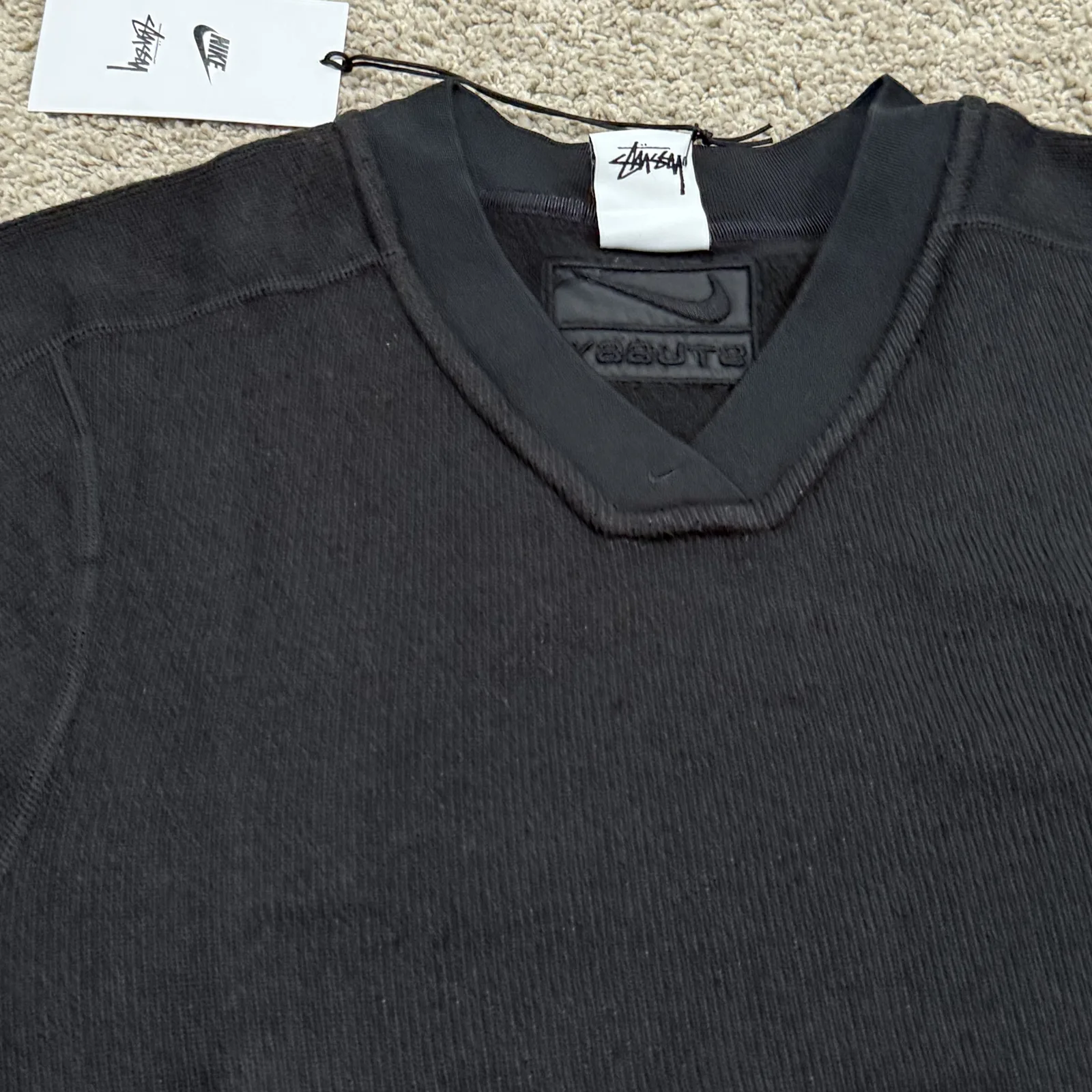 Stussy x Nike Thermal Long Sleeve “Black” — photo 7 of 13