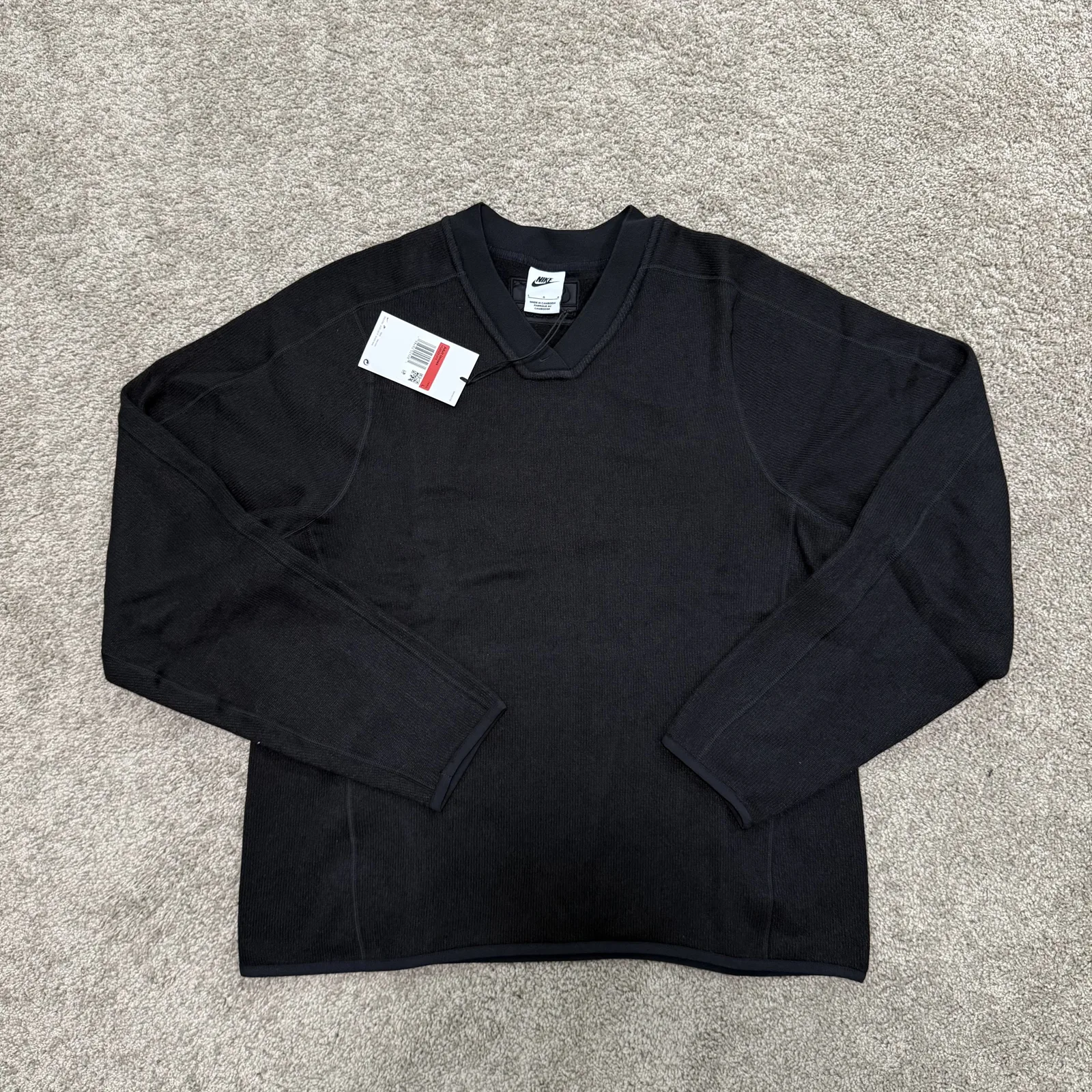 Stussy x Nike Thermal Long Sleeve “Black” — photo 8 of 13