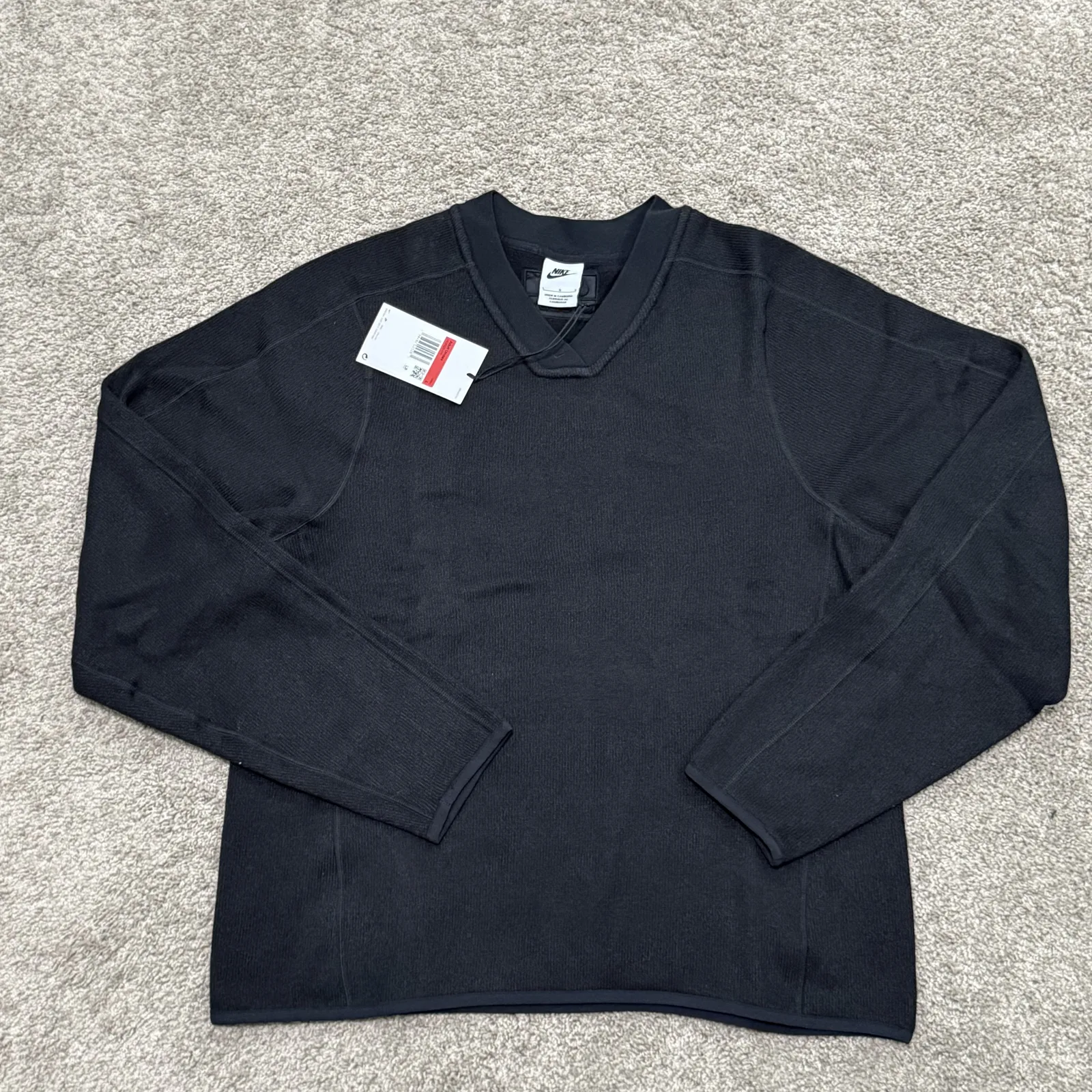Stussy x Nike Thermal Long Sleeve “Black” — photo 9 of 13