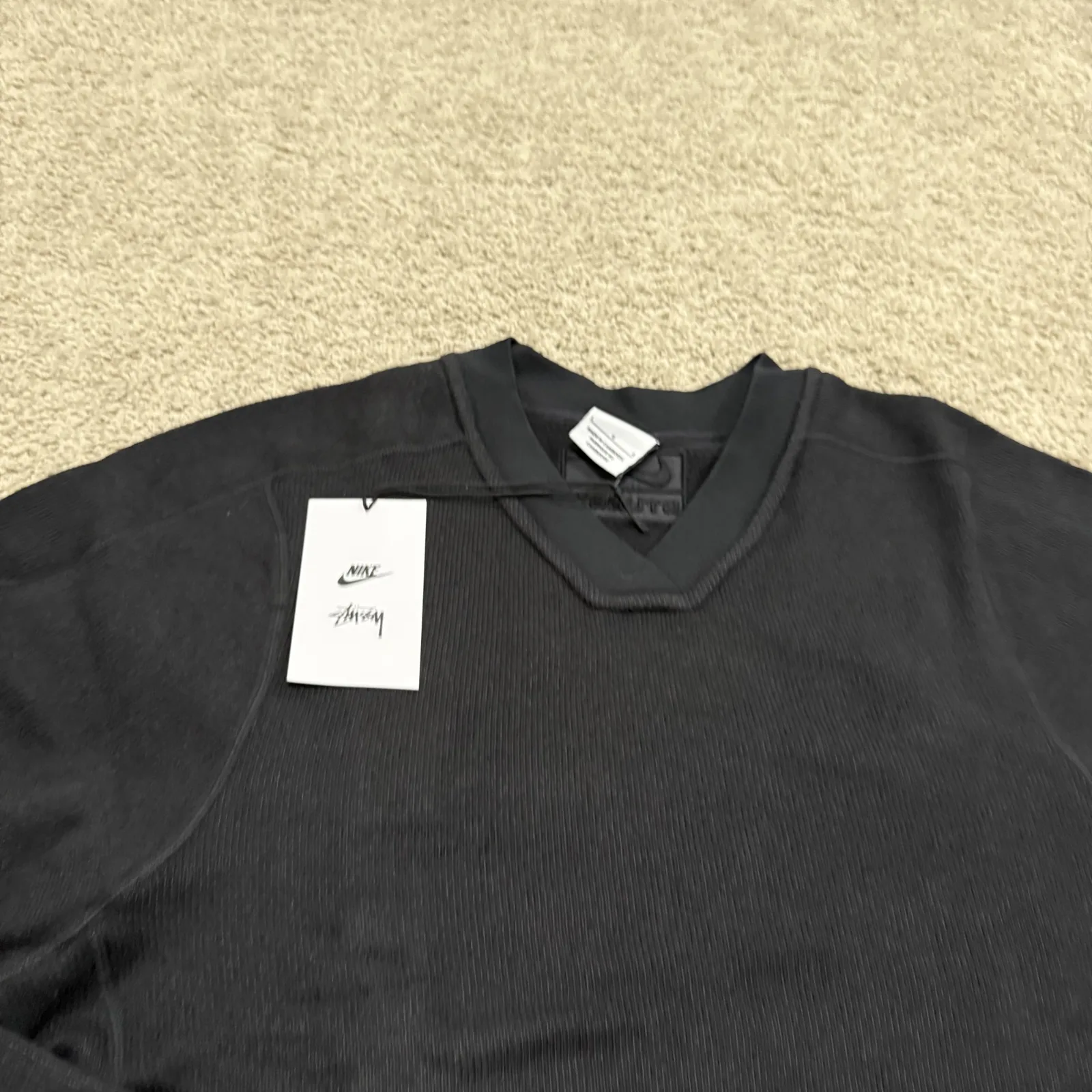 Stussy x Nike Thermal Long Sleeve “Black” — photo 10 of 13