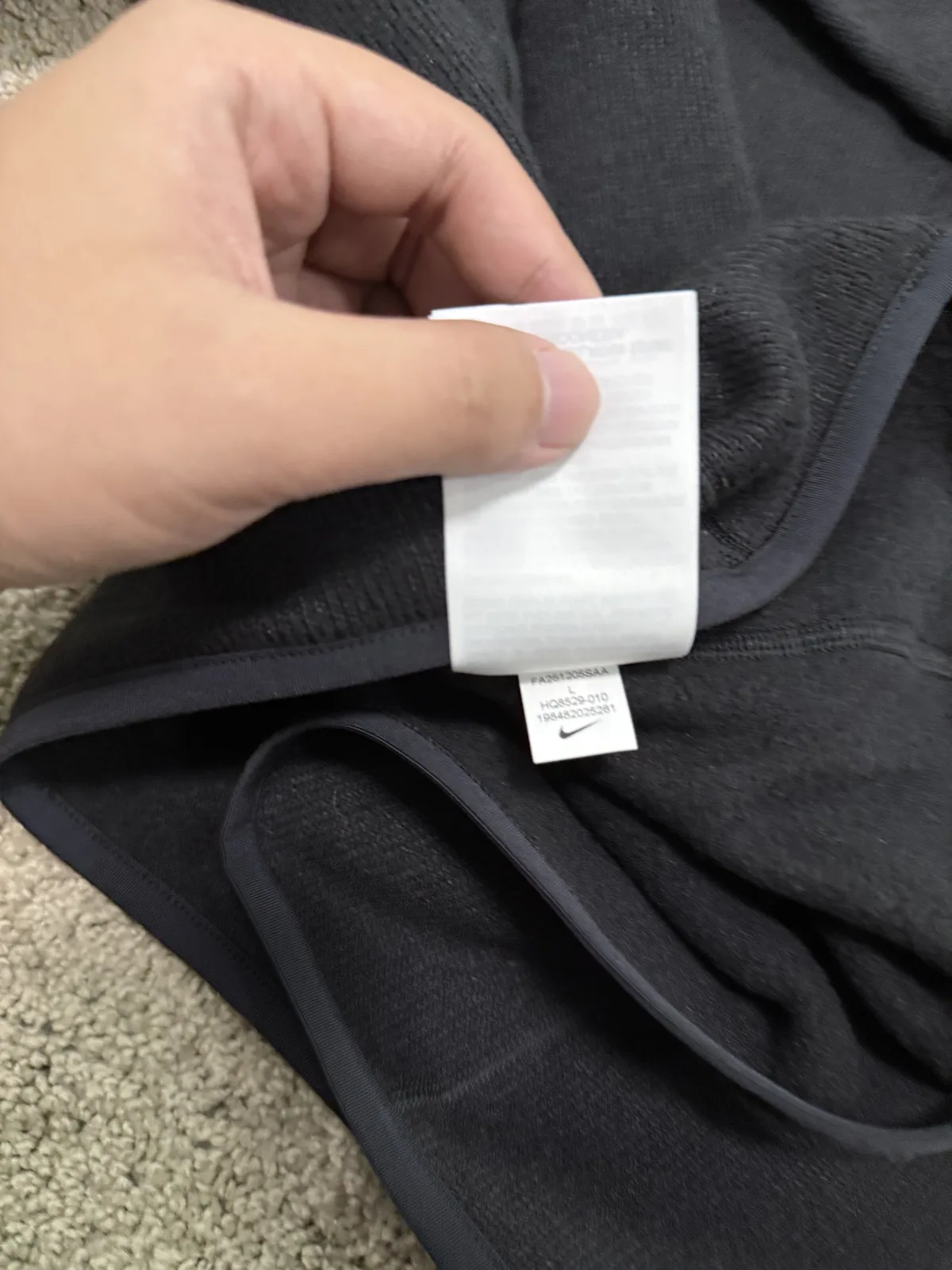 Stussy x Nike Thermal Long Sleeve “Black” — photo 11 of 13