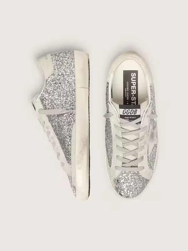 Golden Goose Super-star “Grey Silver” — photo 1 of 4