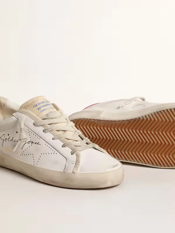 Golden Goose White Leather Super-star “White” — photo 2 of 4