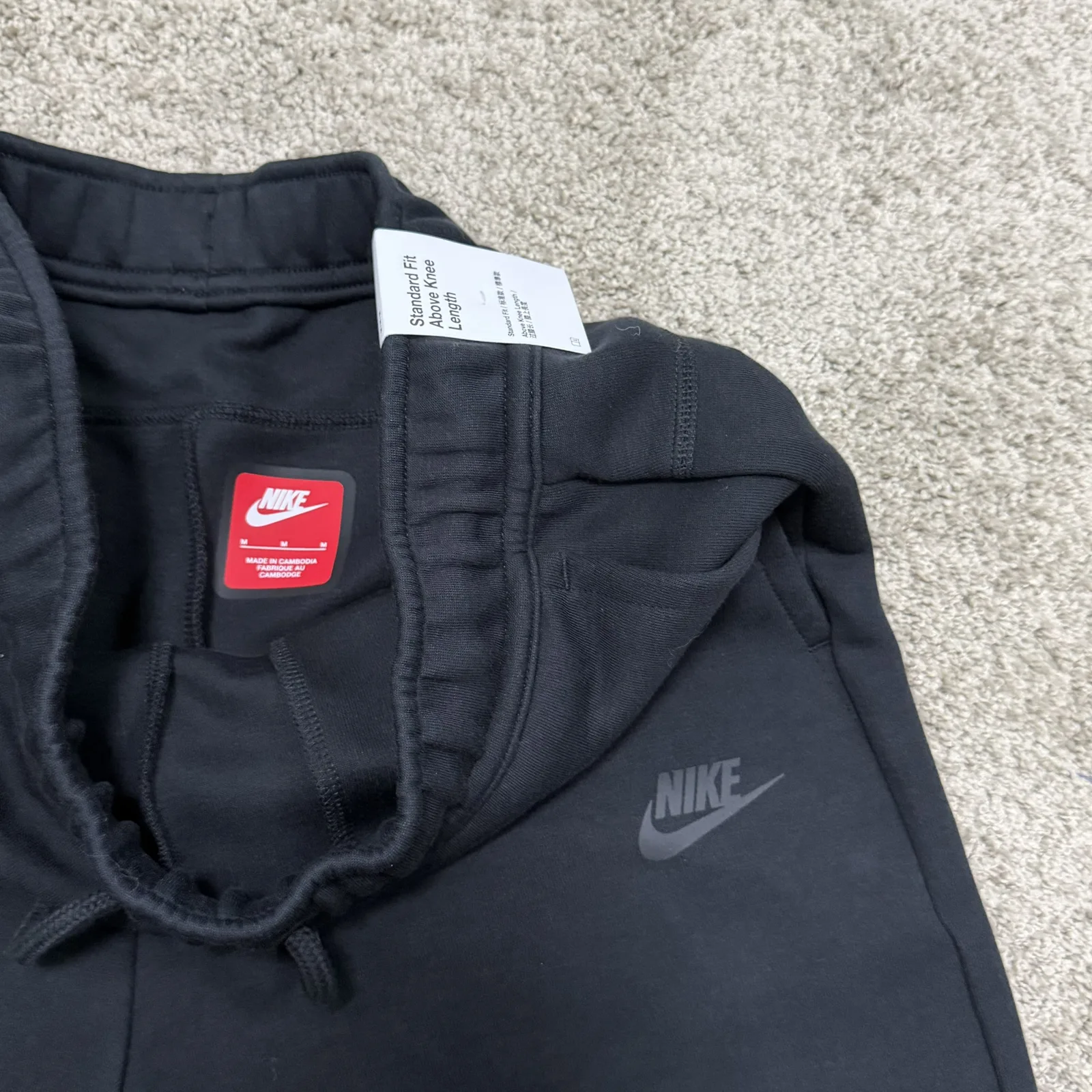Nike Tech Fleece Shorts “Black” — photo 5 of 8