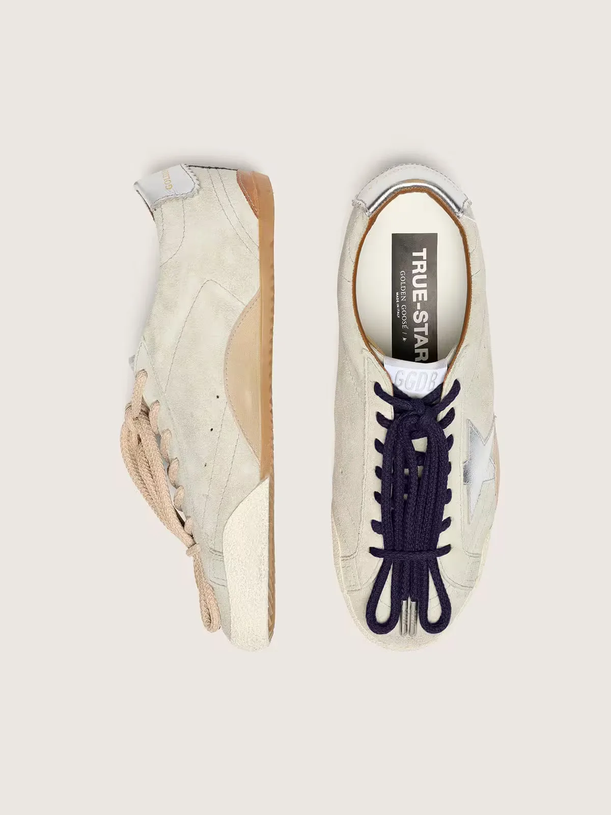Golden Goose True-star “Grey Silver” — photo 2 of 4