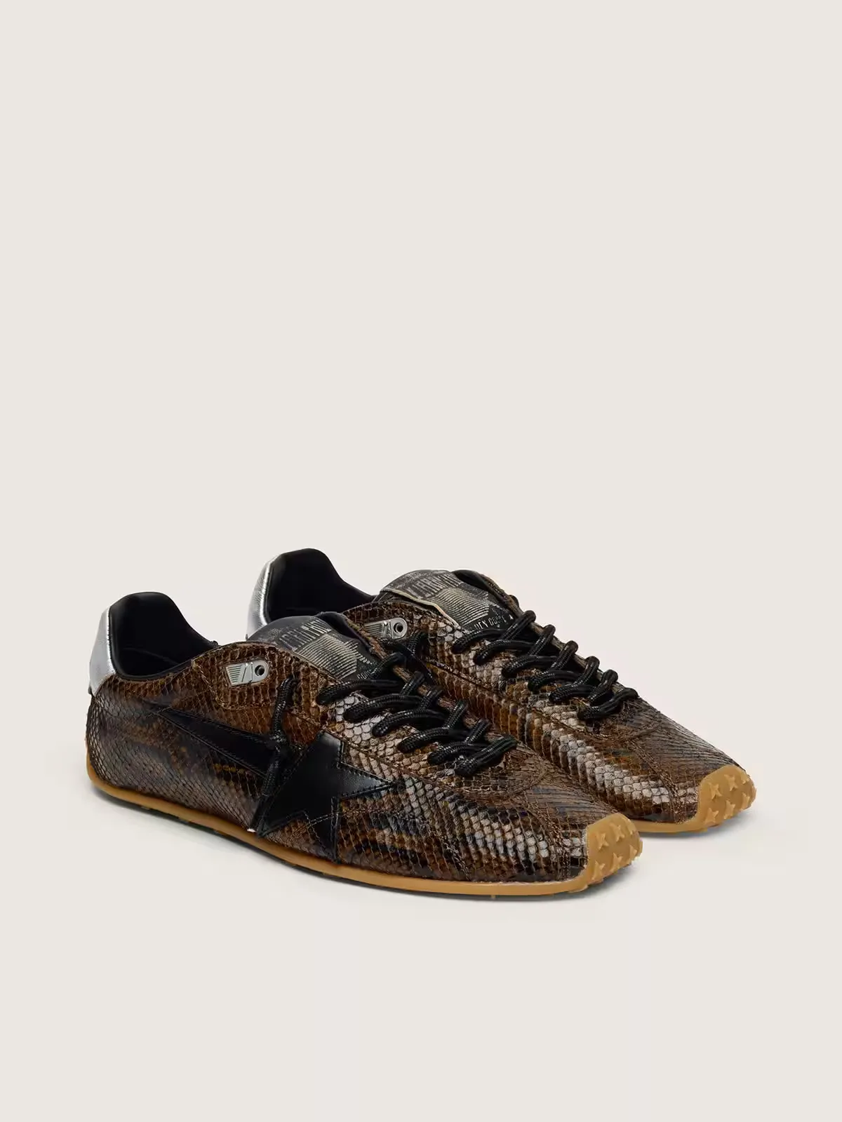Golden Goose Marathon Speed “Black Silver” — photo 1 of 4
