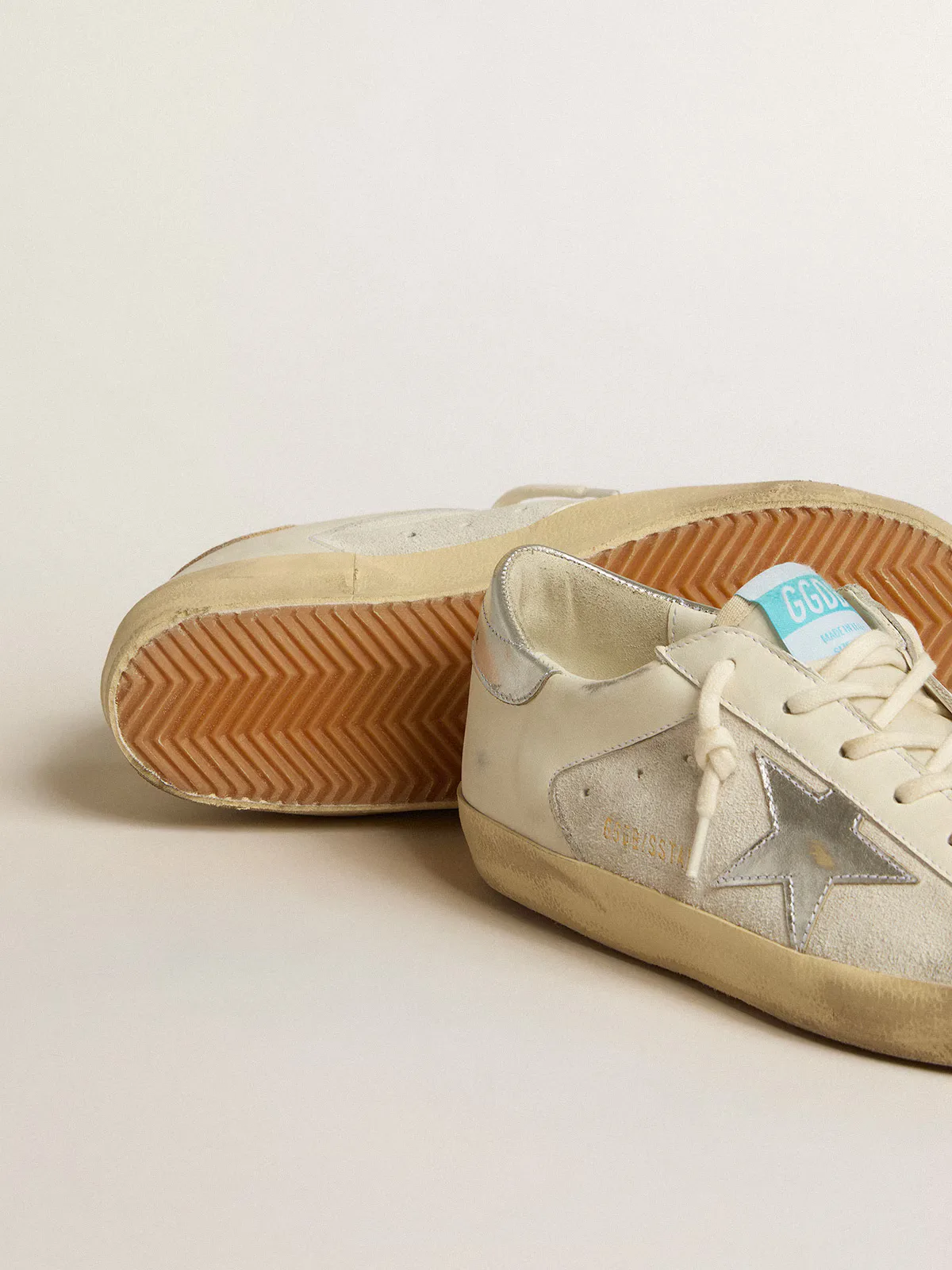 Golden Goose Super-star “White Silver” — photo 2 of 4
