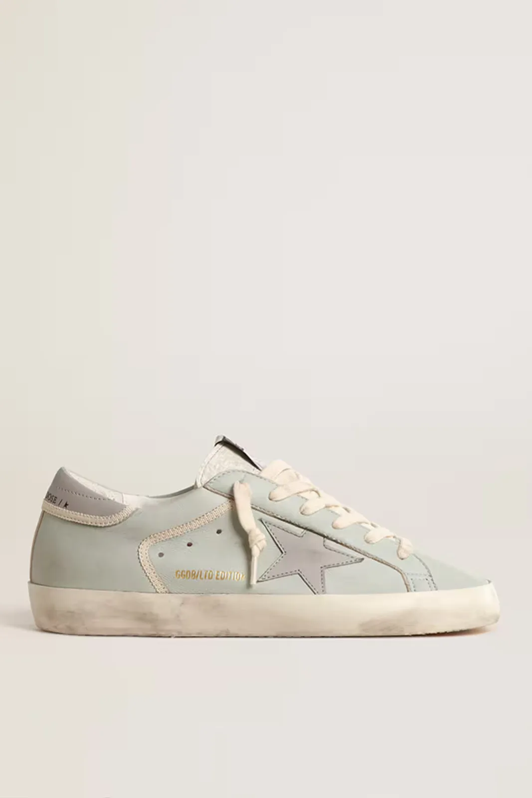 Golden Goose Baby-blue Nappa Super-star “Grey Blue” — photo 2 of 4