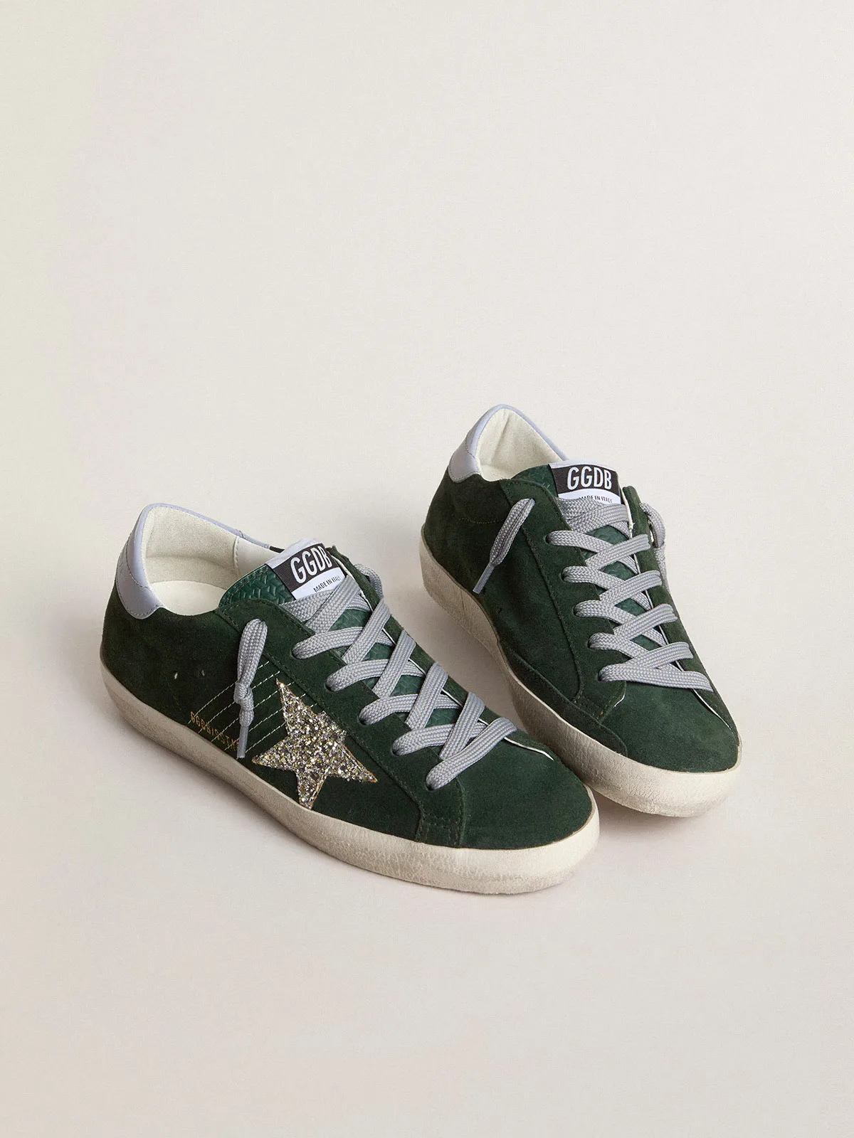 Golden Goose Super-star “Silver Green” — photo 1 of 4
