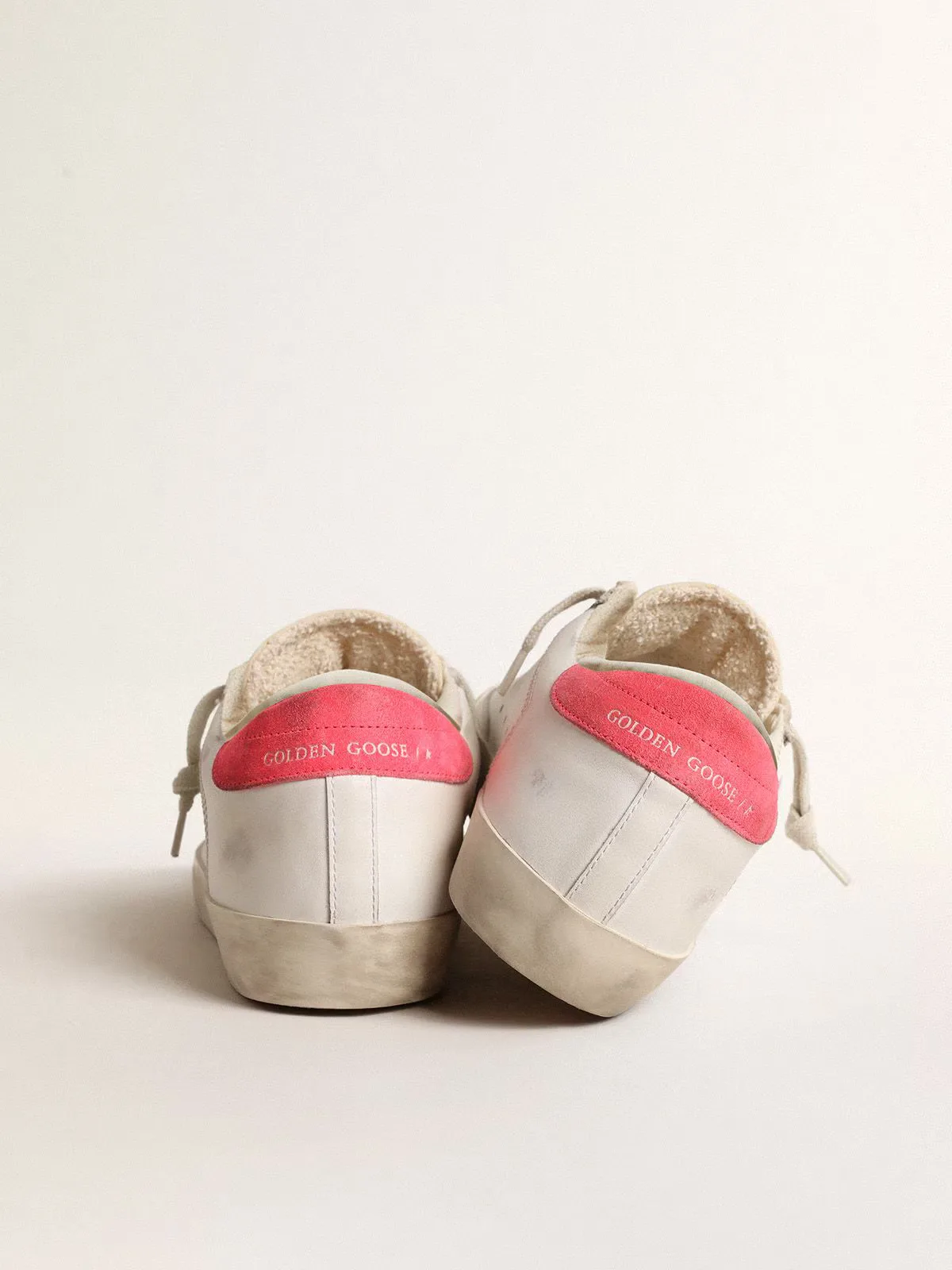 Golden Goose White Leather Super-star “White” — photo 1 of 4
