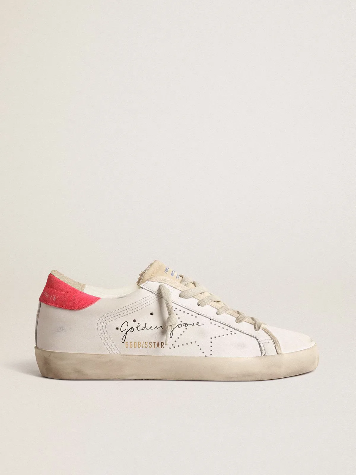 Golden Goose White Leather Super-star “White” — photo 3 of 4
