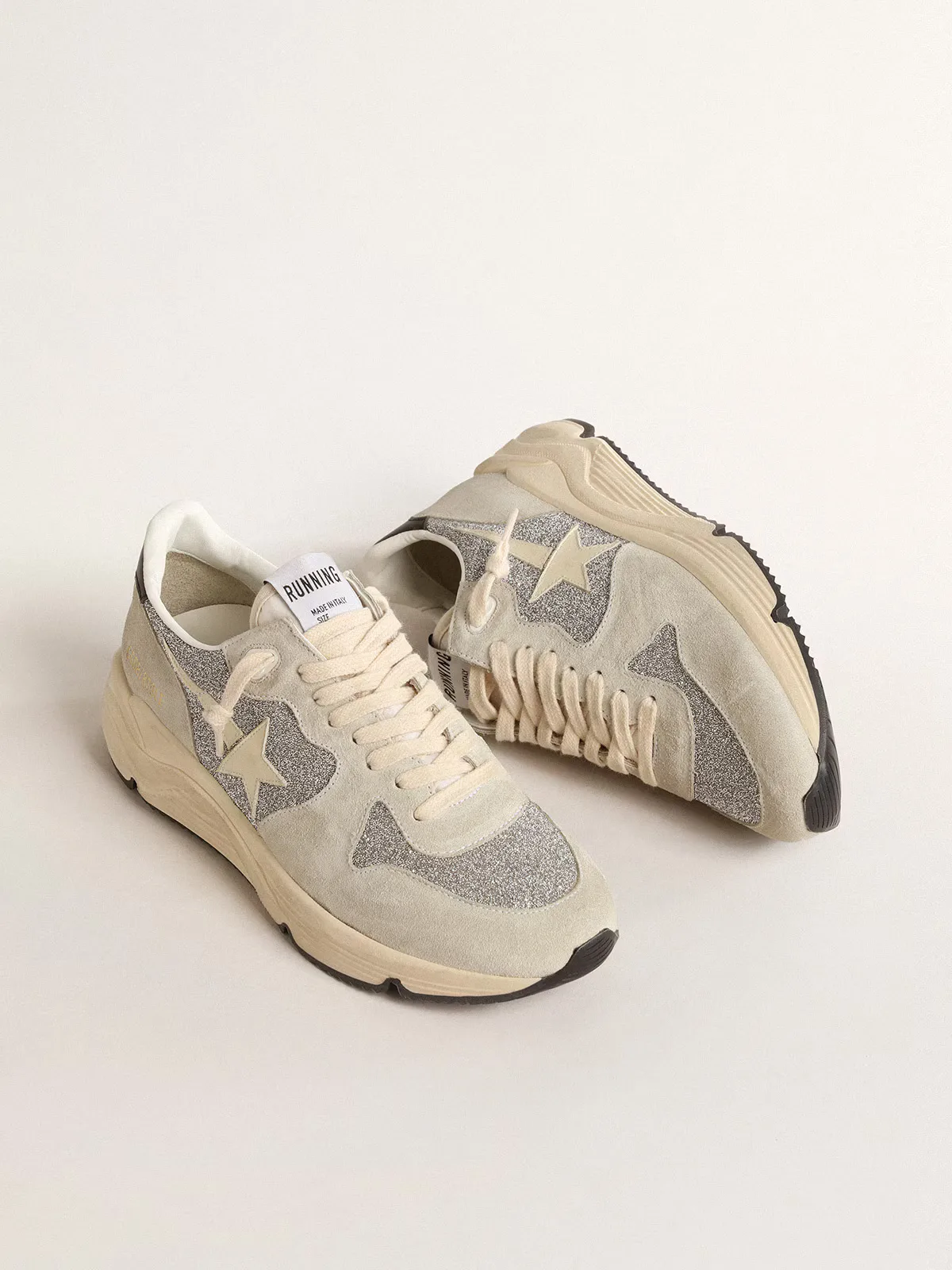 Golden Goose Running Sole Donna Impreziosita Da Cristalli Swa — photo 3 of 4