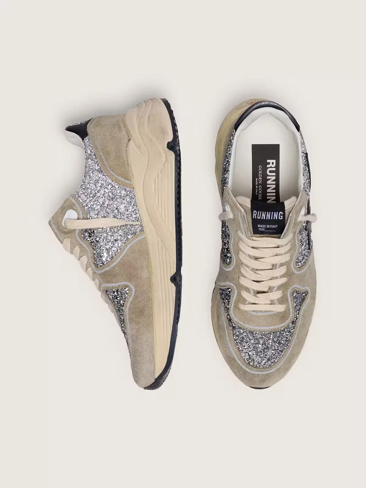 Golden Goose Running Sole Donna “Silver” — photo 3 of 4