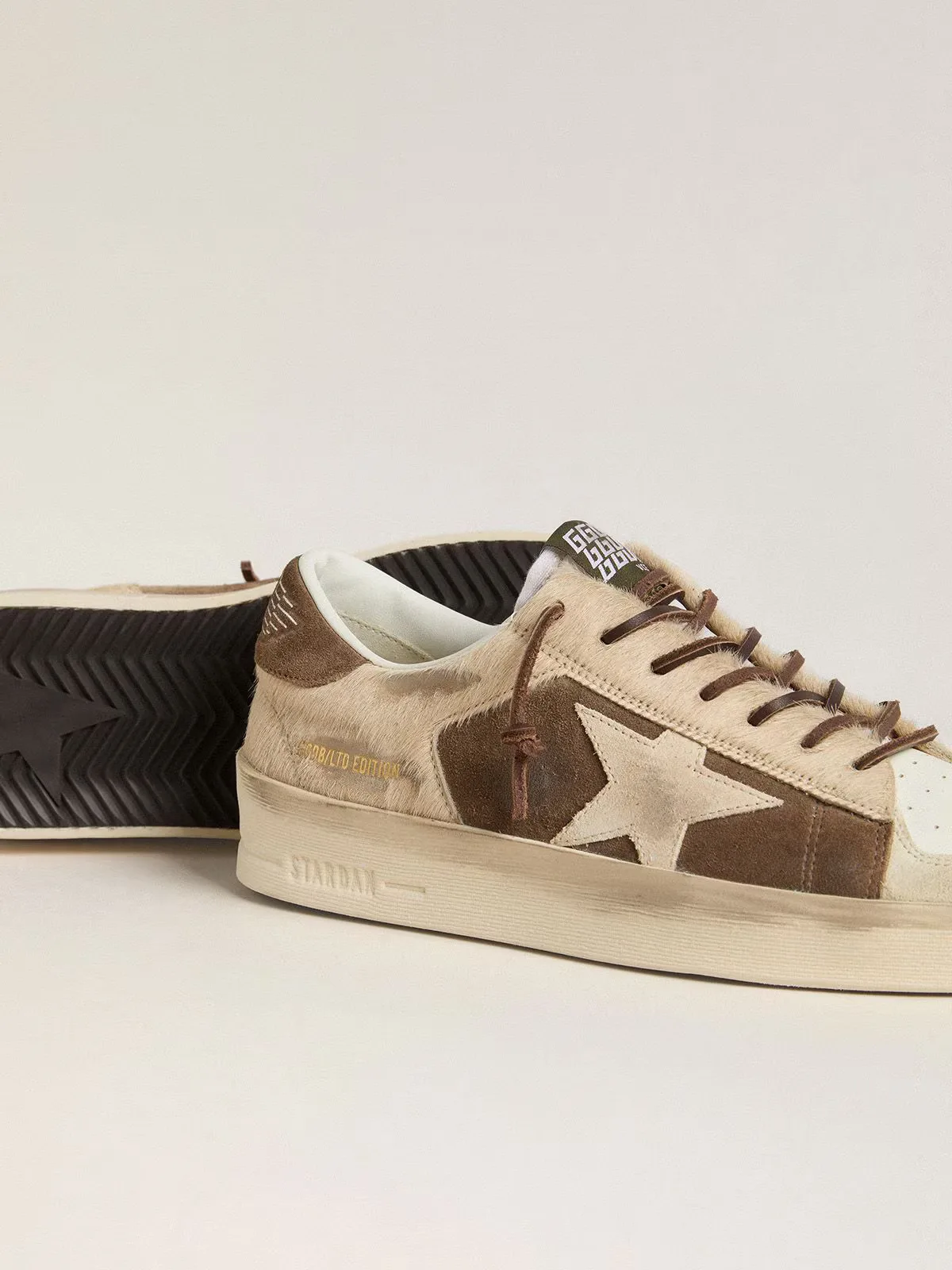 Golden Goose Stardan Donna “Beige Green” — photo 1 of 4