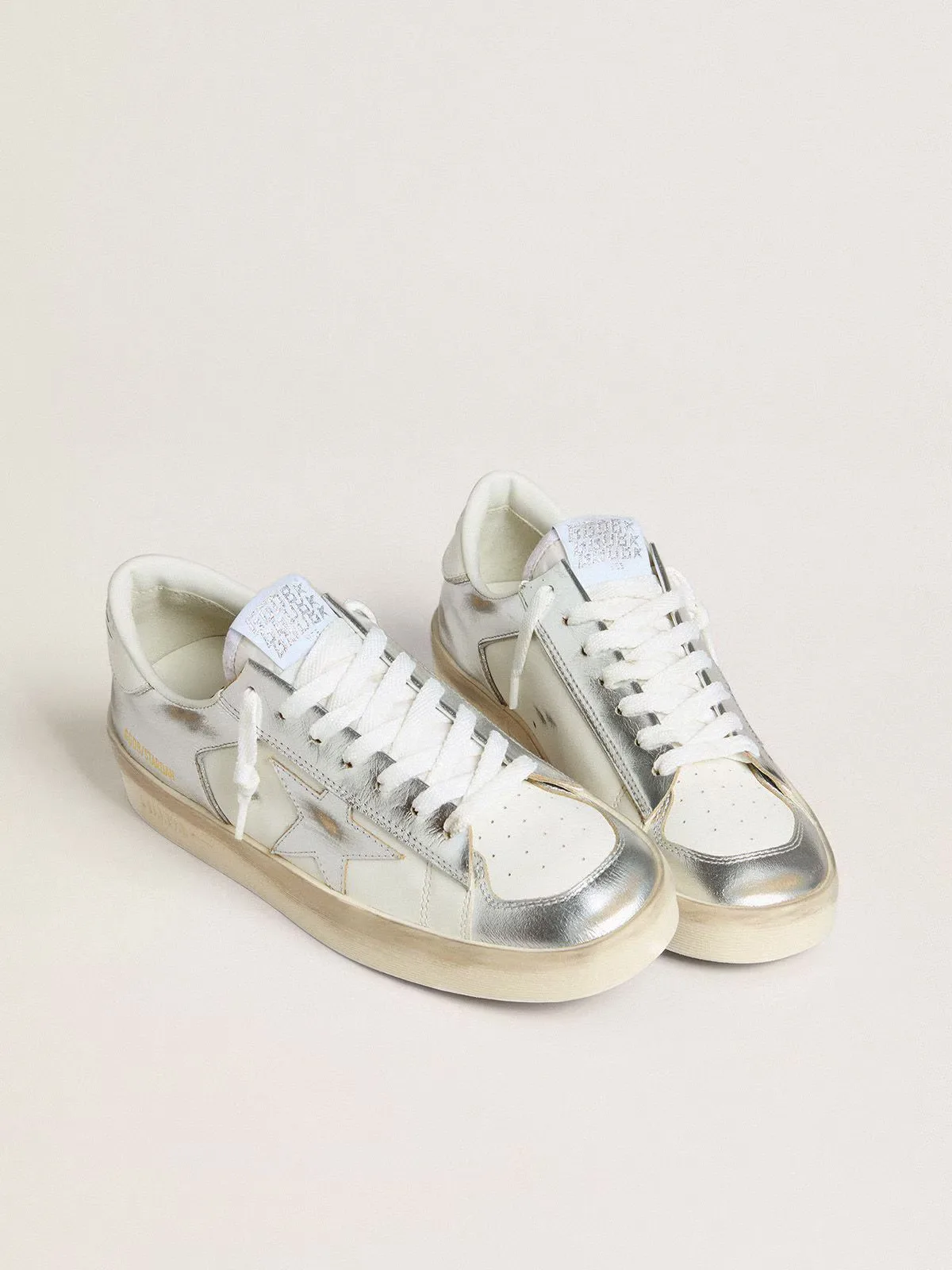 Golden Goose Stardan “White Silver” — photo 1 of 4