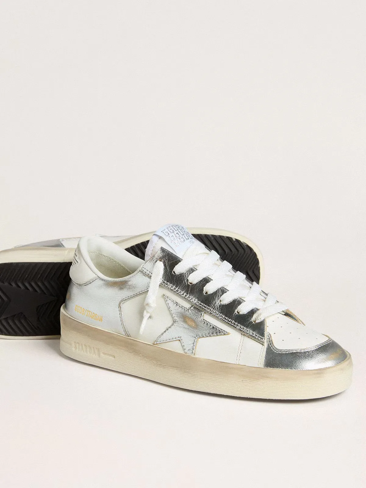 Golden Goose Stardan “White Silver” — photo 3 of 4