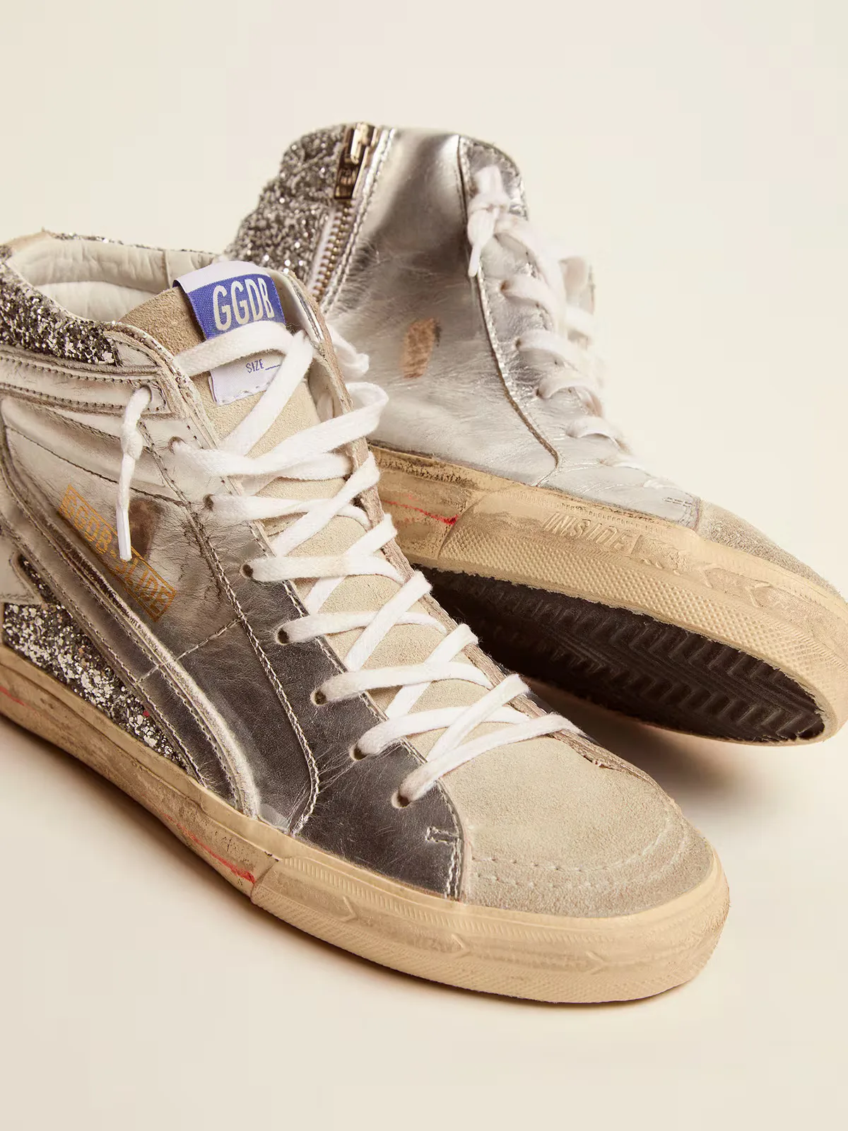 Golden Goose Slide Donna “Silver” — photo 4 of 4