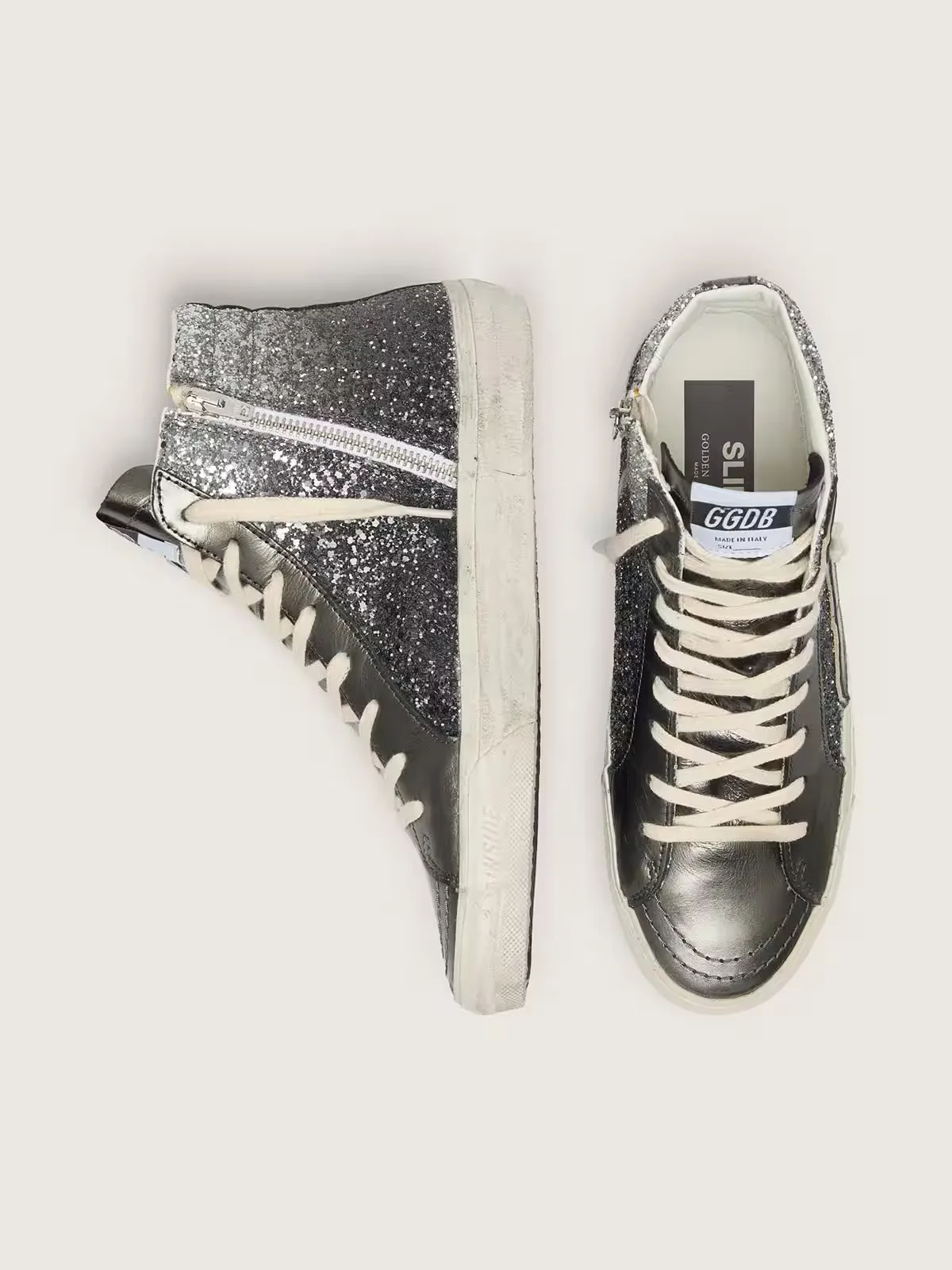 Golden Goose Slide Donna “Silver” — photo 2 of 4