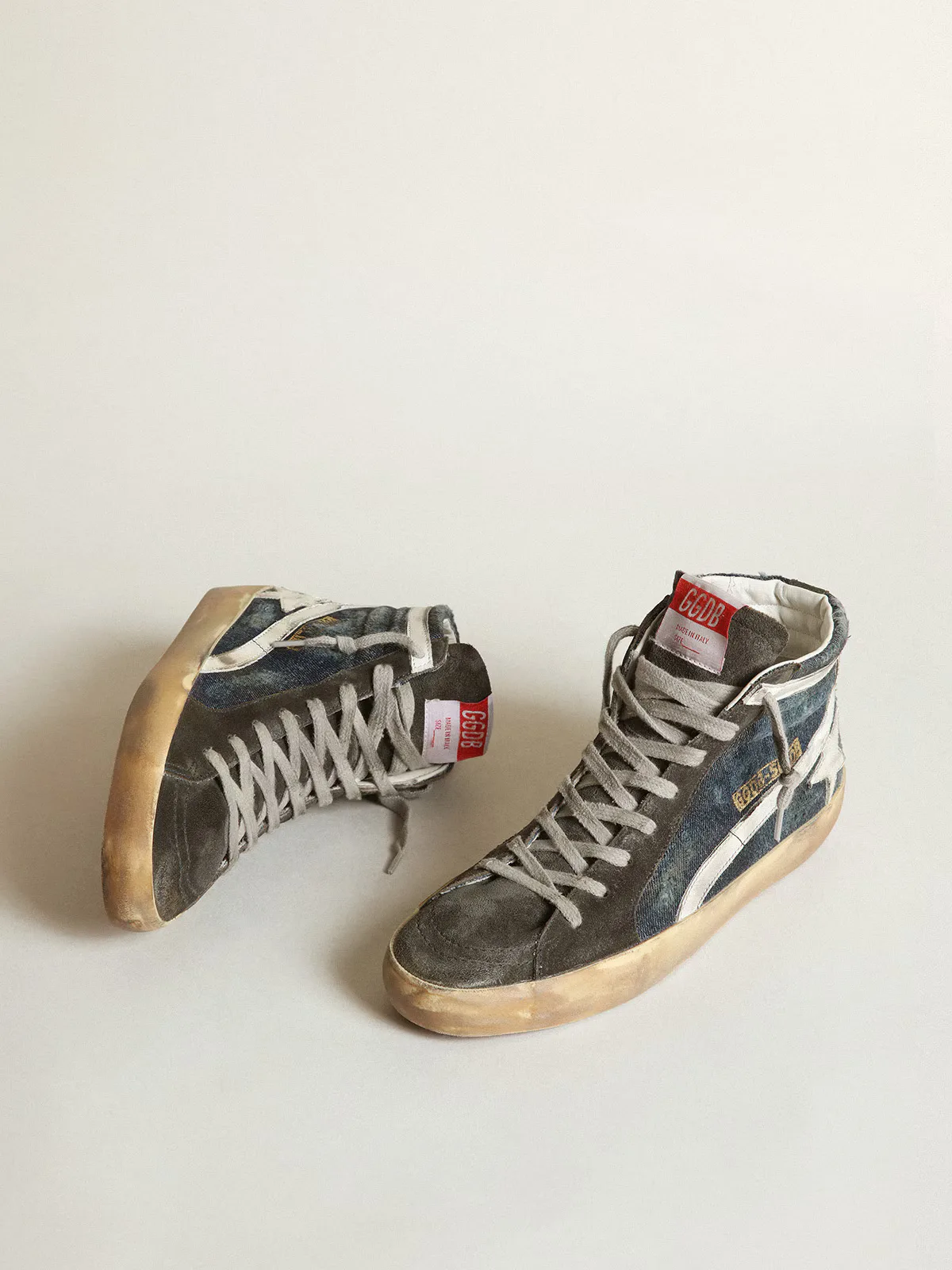 Golden Goose Slide “White Blue” — photo 1 of 4